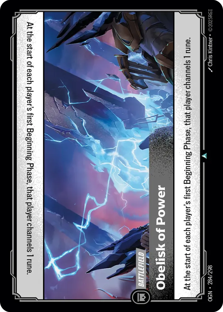 Obelisk of Power (OGN-284/298) [Riftbound: Origins]