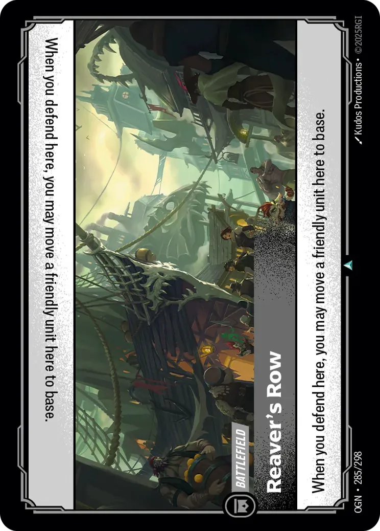 Reaver's Row (OGN-285/298) [Riftbound: Origins]