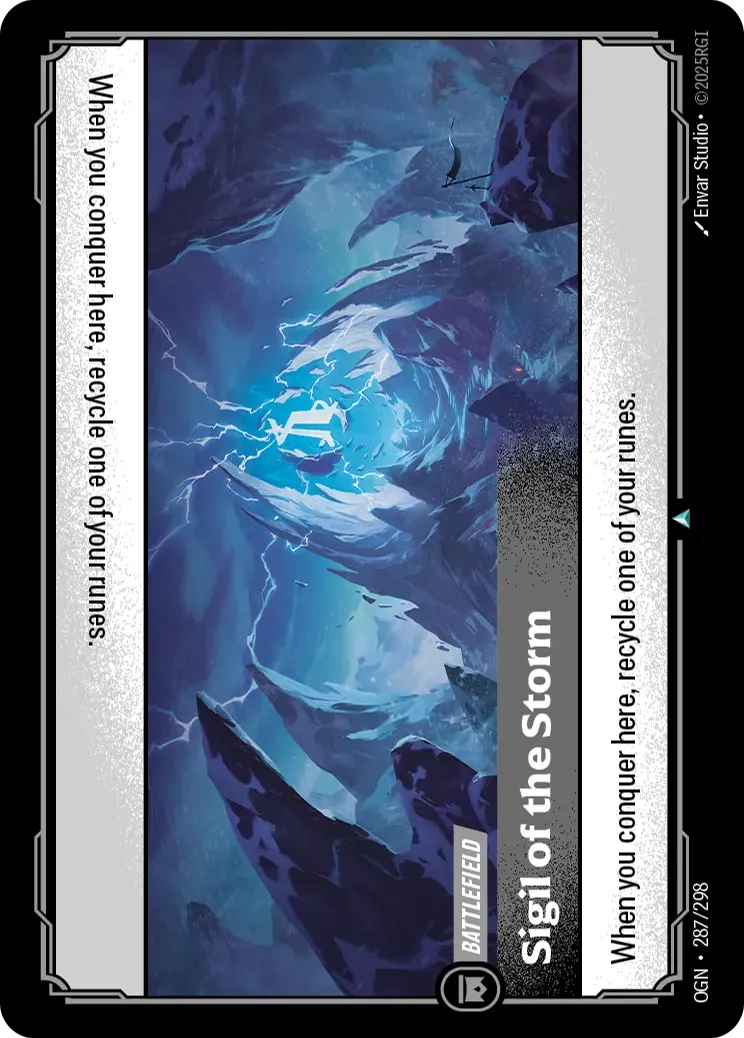 Sigil of the Storm (OGN-287/298) [Riftbound: Origins]