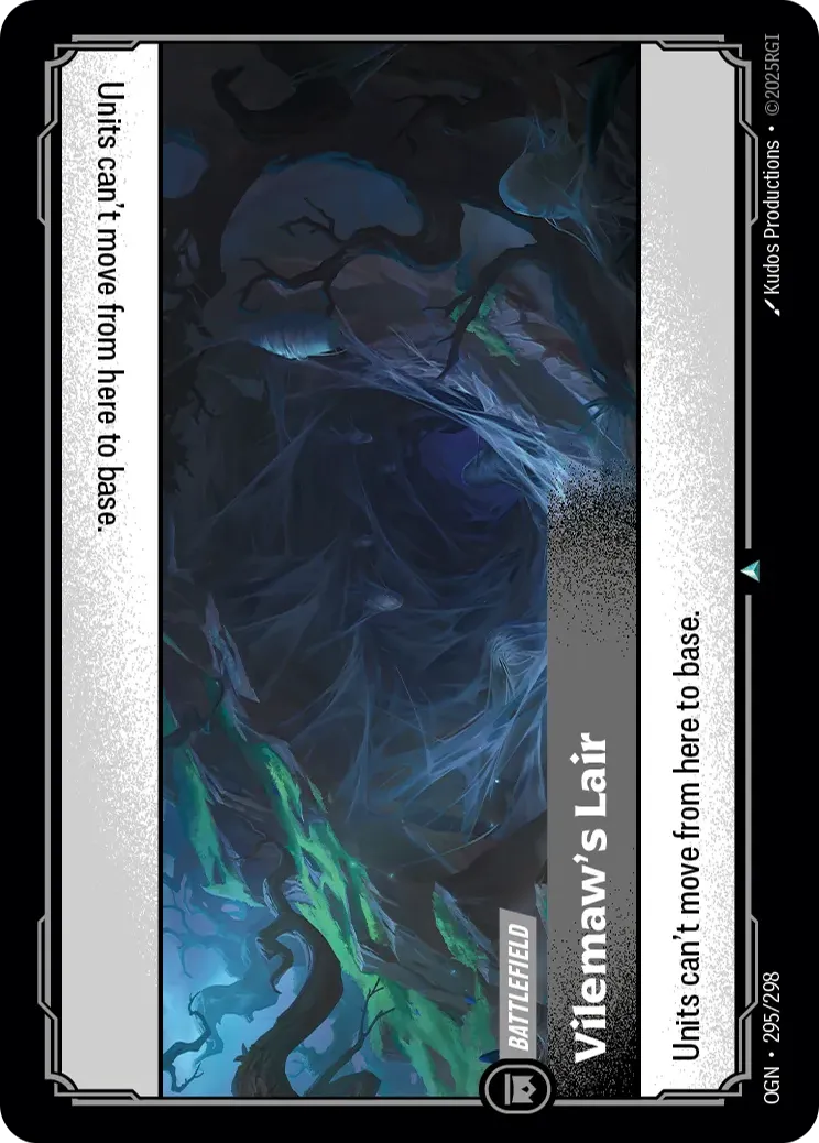 Vilemaw's Lair (OGN-295/298) [Riftbound: Origins]