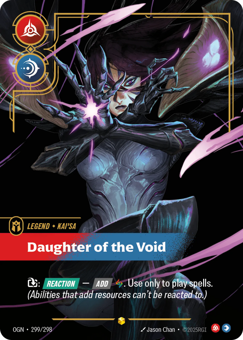 Kai'Sa, Daughter of the Void (Overnumbered) (OGN-299/298) [Riftbound: Origins]