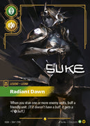 Leona, Radiant Dawn (Signature Overnumbered) (OGN-306*/298) [Riftbound: Origins]