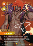 Sett, The Boss (Signature Overnumbered) (OGN-310*/298) [Riftbound: Origins]