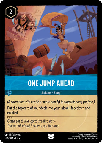 164/204 - One Jump Ahead - Uncommon Non-Foil