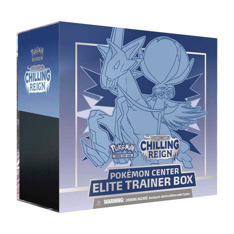 PKMN - Chilling Reign - Pokemon Center Elite Trainer (Ice Rider Calyrex)