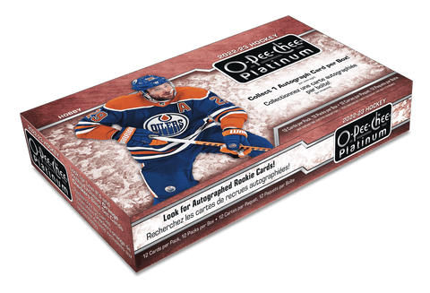 Upper Deck - 2022-23 O-Pee-Chee Platinum Hockey - Hobby Box (PREORDER)