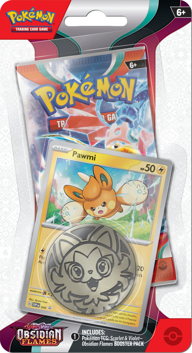 PKMN - Obsidian Flames: Pawmi - Checklane Blister