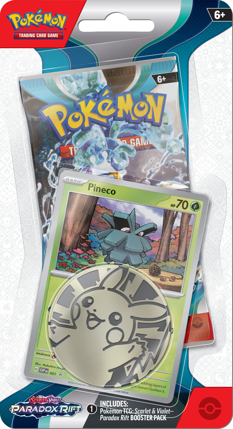 PKMN - Paradox Rift: Pineco - Checklane Blister