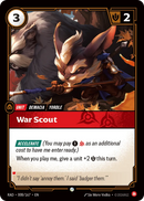 War Scout (RAD-008/167) [Riftbound: Radiance]