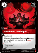 Forbidden Technique (RAD-010/167) [Riftbound: Radiance]