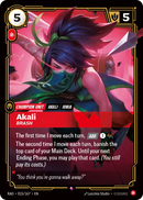 Akali, Brash (RAD-015/167) [Riftbound: Radiance]