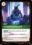 Consult the Heavens (RAD-025/167) [Riftbound: Radiance]