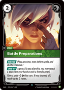 Battle Preparations (RAD-032/167) [Riftbound: Radiance]