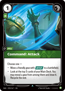Command: Attack (RAD-033/167) [Riftbound: Radiance]