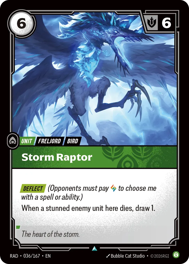 Storm Raptor (RAD-036/167) [Riftbound: Radiance]