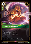 Ephemeral Ward (RAD-039/167) [Riftbound: Radiance]