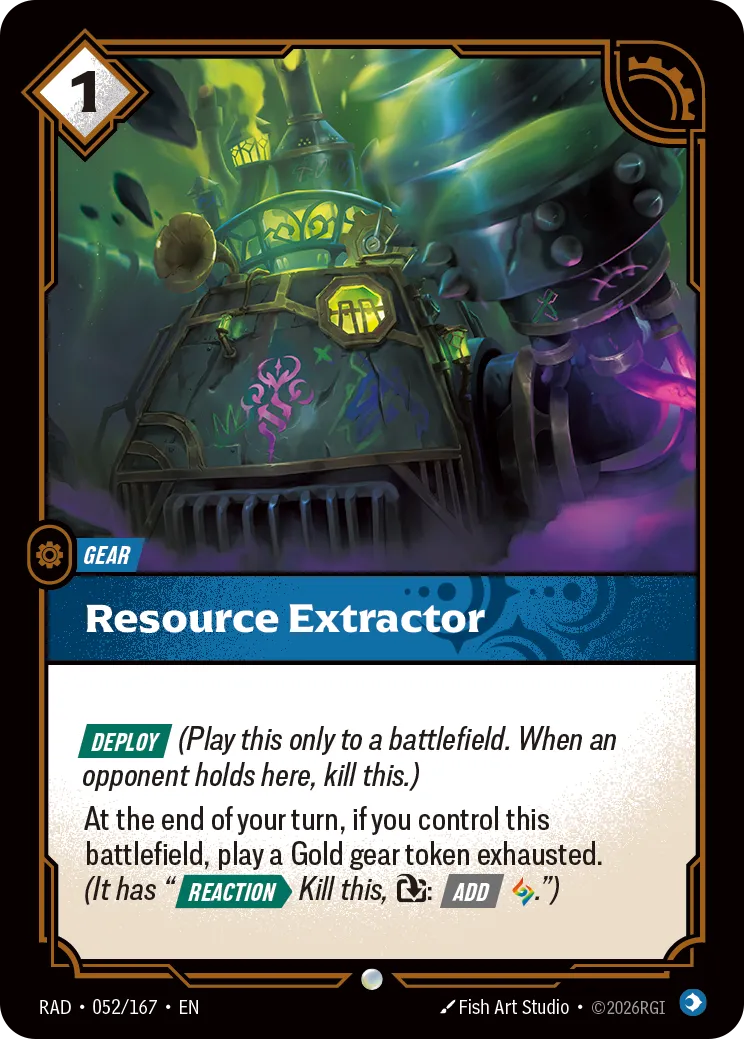 Resource Extractor (RAD-052/167) [Riftbound: Radiance]
