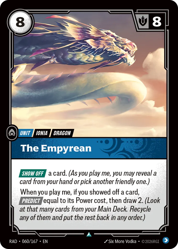 The Empyrean (RAD-060/167) [Riftbound: Radiance]