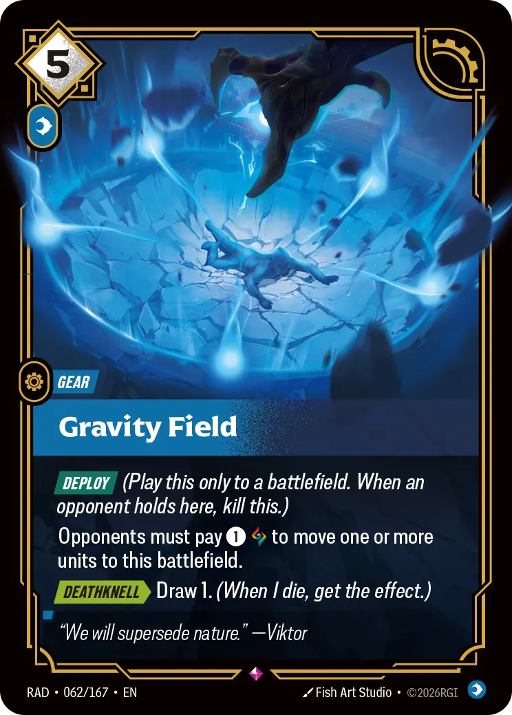 Gravity Field (RAD-062/167) [Riftbound: Radiance]