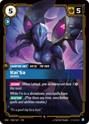 Kai'Sa, Rebel (RAD-063/167) [Riftbound: Radiance]