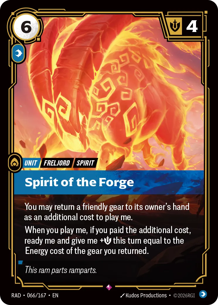 Spirit of the Forge (RAD-066/167) [Riftbound: Radiance]