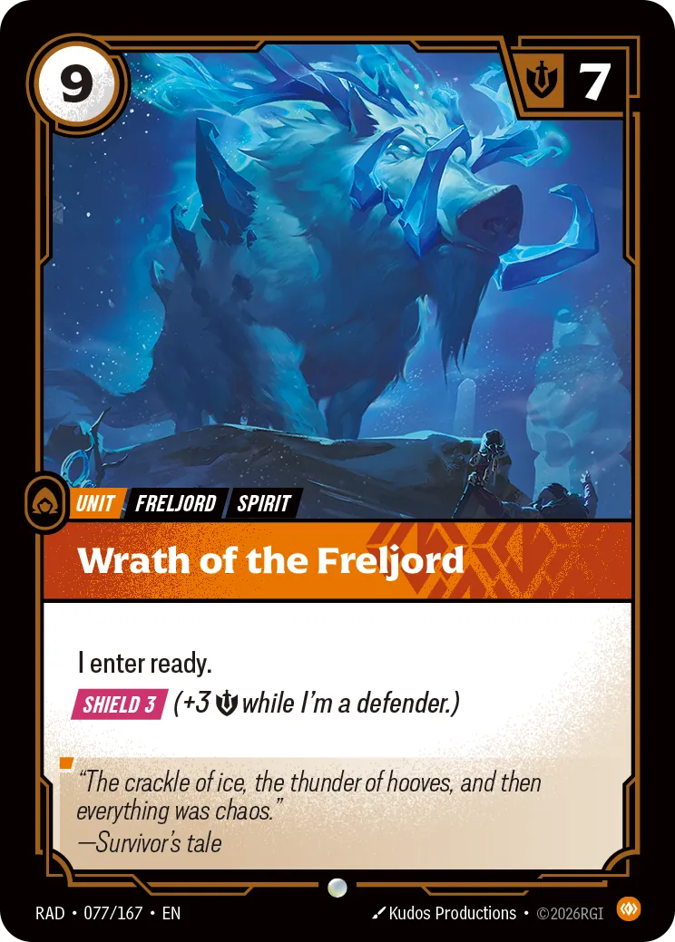 Wrath of the Freljord (RAD-077/167) [Riftbound: Radiance]