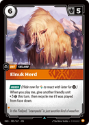 Elnuk Herd (RAD-081/167) [Riftbound: Radiance]