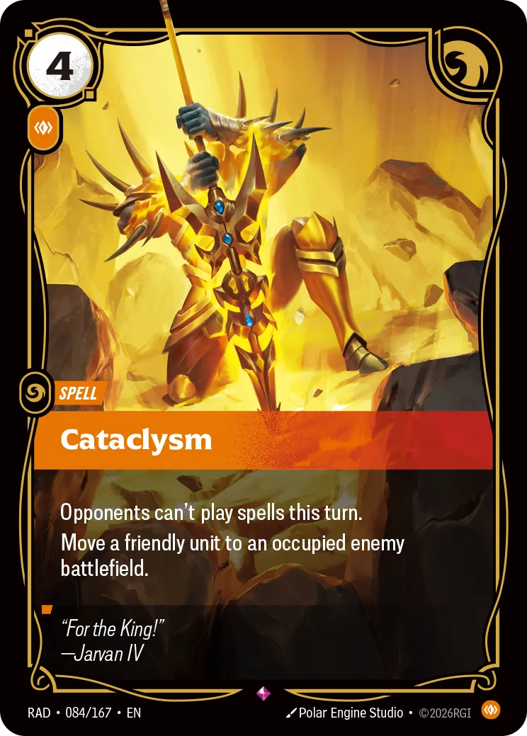 Cataclysm (RAD-084/167) [Riftbound: Radiance]