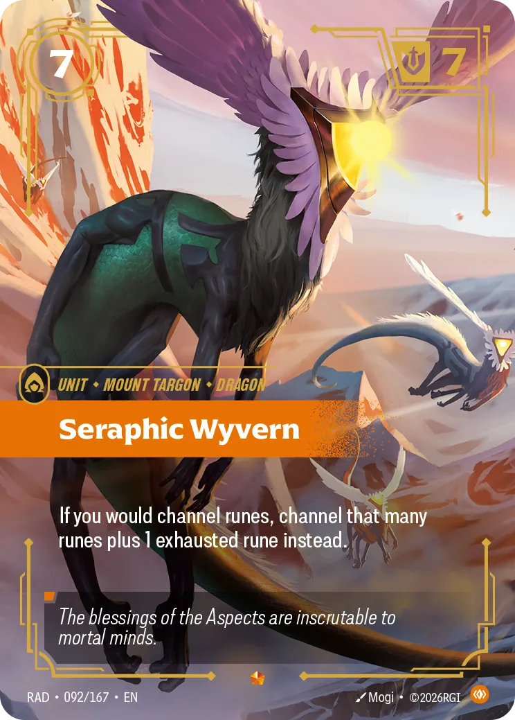 Seraphic Wyvern (RAD-092/167) [Riftbound: Radiance]