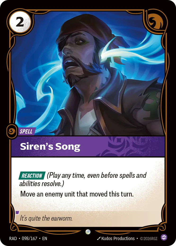 Siren's Song (RAD-098/167) [Riftbound: Radiance]