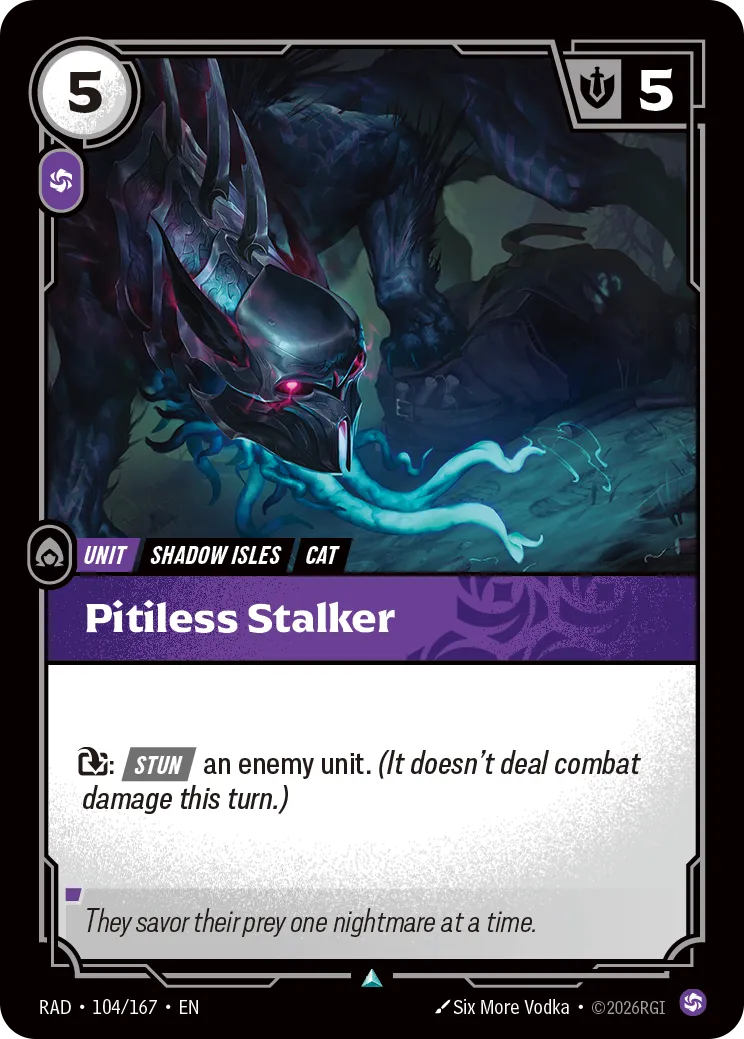 Pitiless Stalker (RAD-104/167) [Riftbound: Radiance]