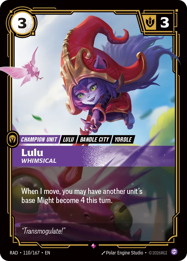 Lulu, Whimsical (RAD-110/167) [Riftbound: Radiance]