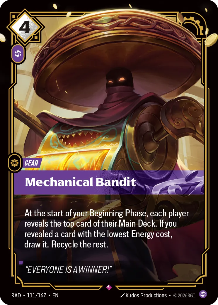 Mechanical Bandit (RAD-111/167) [Riftbound: Radiance]