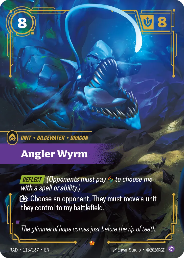 Angler Wyrm (RAD-113/167) [Riftbound: Radiance]