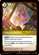 Concert Poster (RAD-116/167) [Riftbound: Radiance]