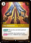 For Demacia! (RAD-117/167) [Riftbound: Radiance]