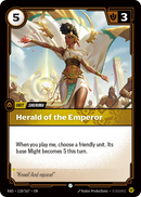 Herald of the Emperor (RAD-118/167) [Riftbound: Radiance]