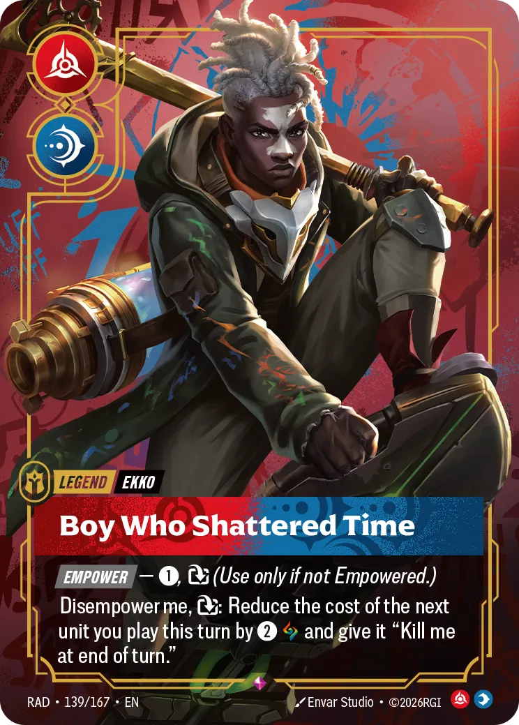 Ekko - Boy Who Shattered Time (RAD-139/167) [Riftbound: Radiance]