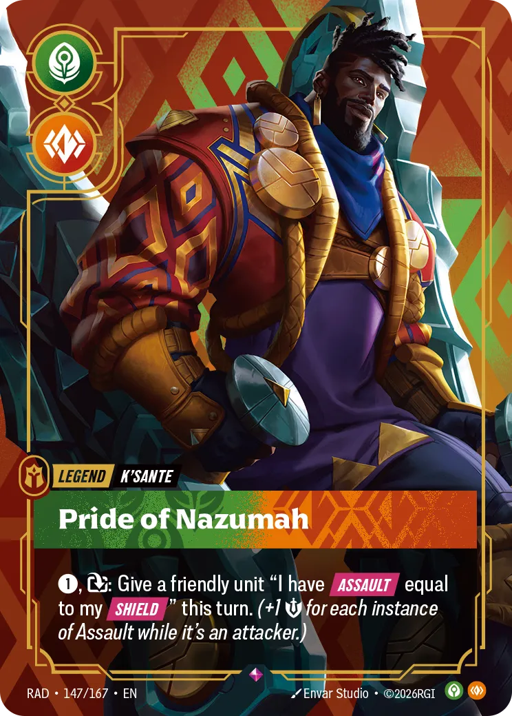K'Sante - Pride of Nazumah (RAD-147/167) [Riftbound: Radiance]