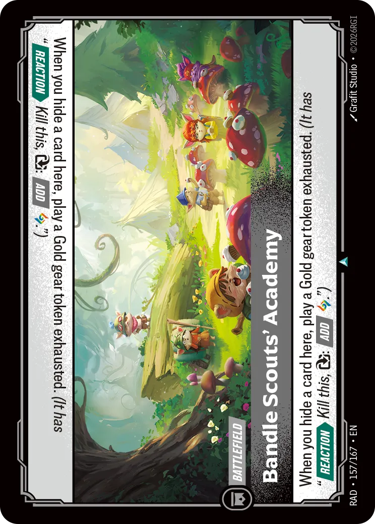 Bandle Scouts' Academy (RAD-157/167) [Riftbound: Radiance]