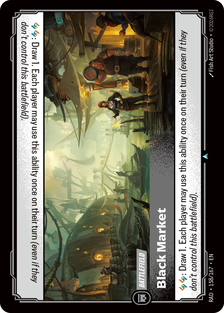 Black Market (RAD-158/167) [Riftbound: Radiance]