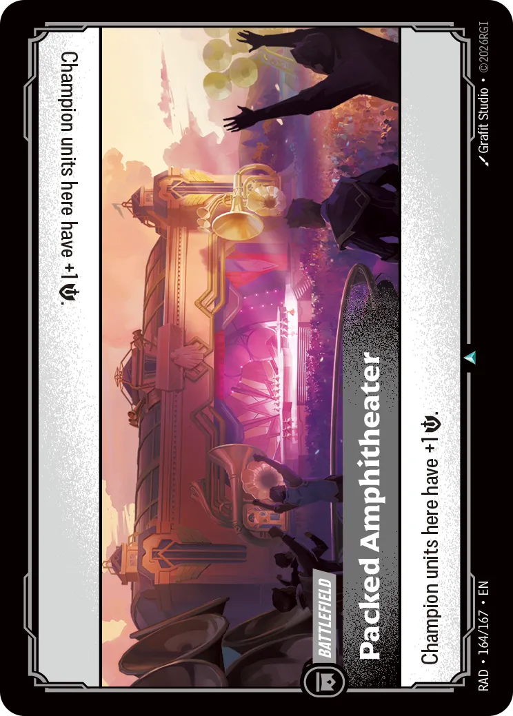 Packed Amphitheater (RAD-164/167) [Riftbound: Radiance]