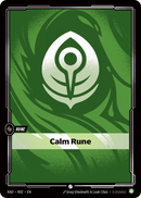 Calm Rune (RAD-R02) [Riftbound: Radiance]