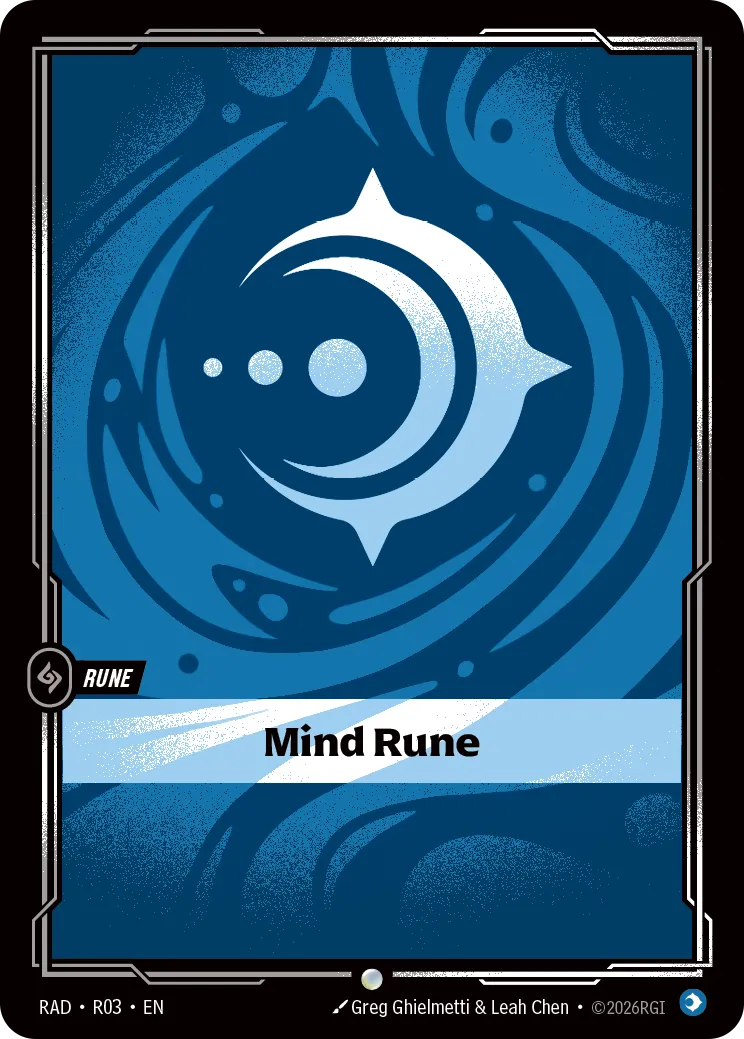 Mind Rune (RAD-R03) [Riftbound: Radiance]