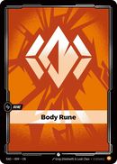 Body Rune (RAD-R04) [Riftbound: Radiance]