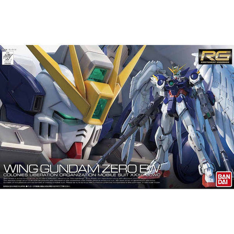 Bandai - Mobile Suit: Gundam Wing - Wing Gundam Zero EW (Endless Waltz) - 1/144 Real Grade Model Kit