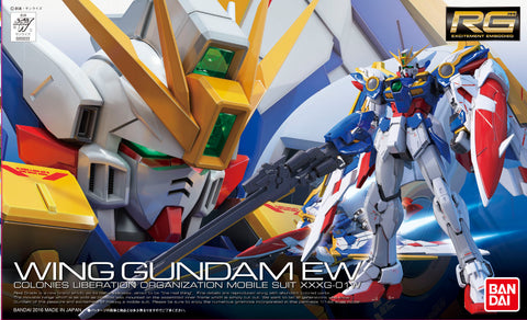 Bandai - Mobile Suit: Gundam Wing - Wing Gundam Zero EW (Endless Waltz) - 1/144 Real Grade Model Kit