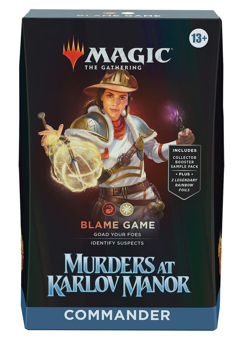 MTG - Murders at Karlov Manor: Blame Game - Commander Deck