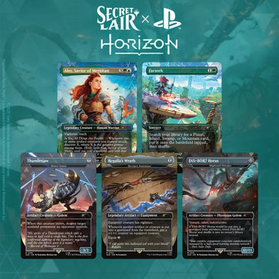 MTG - Secret Lair x Playstation Super Drop Horizon Zero Dawn: Huntress and the Machines (Non-Foil)