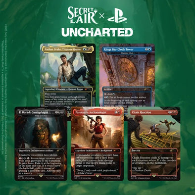 MTG - Secret Lair x Playstation Super Drop Uncharted: Saga of Thieves (Non-Foil)